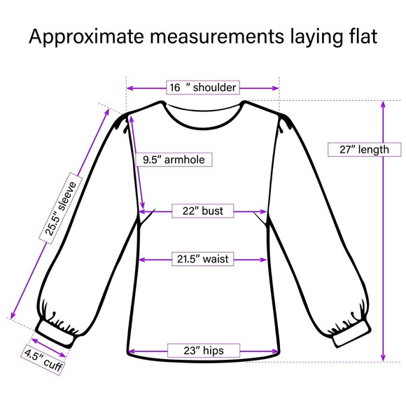 Michael Kors Women's Blouse Medium Ruffle Long Sleeve White Stars Print on Black - Picture 2 of 12